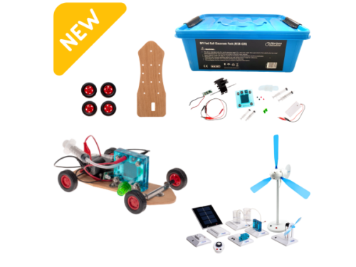 DIY Fuel Cell Science & Chassis Classroom SET - Extended - H2GP XPR